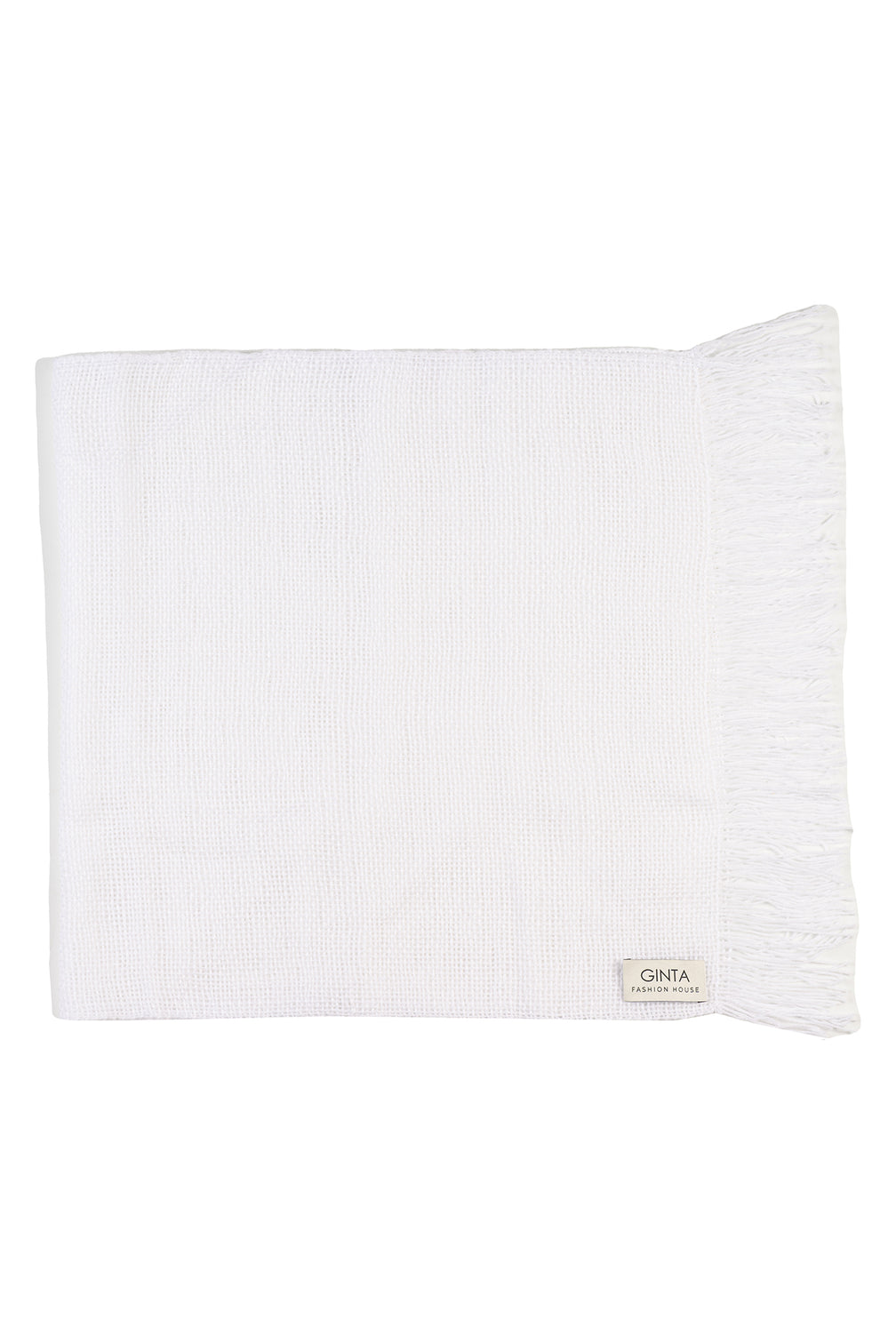 white bridal scarf or bridal shawl