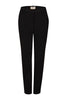 GINTA's classic straight-leg black pants are a safe choice for the office, entirely trend-resistant and go with pretty much everything.